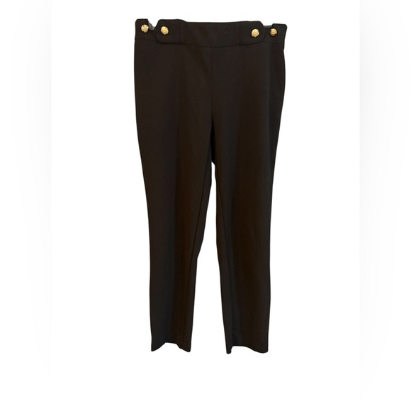 Sag Harbor Black Straight Leg Pants - Picture 1 of 4